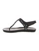 Pedro Garcia Suede T-Strap Sandals
