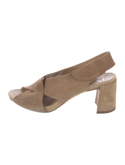 Pedro Garcia Suede Slingback Sandals