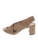 Pedro Garcia Suede Slingback Sandals
