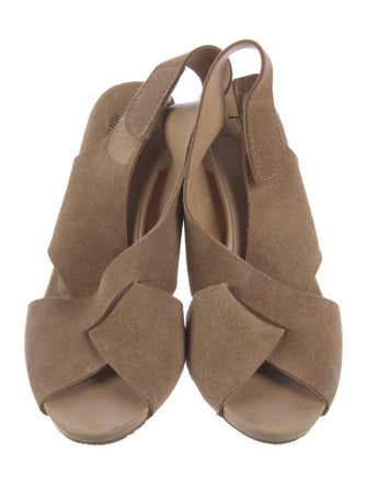 Pedro Garcia Suede Slingback Sandals