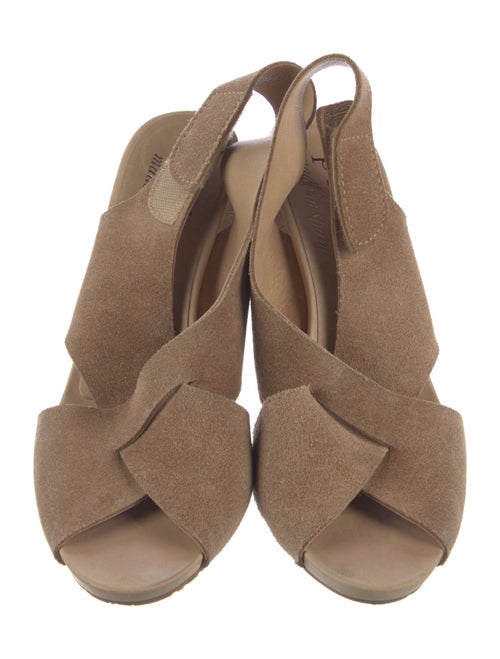 Pedro Garcia Suede Slingback Sandals