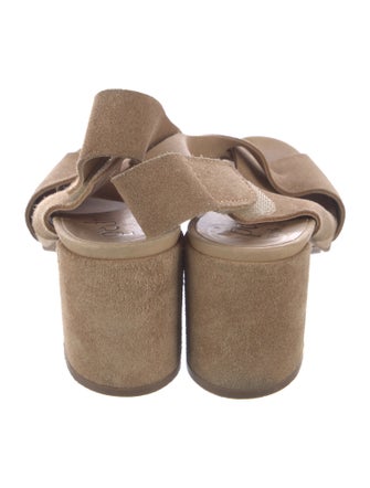 Pedro Garcia Suede Slingback Sandals