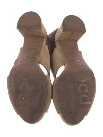 Pedro Garcia Suede Slingback Sandals