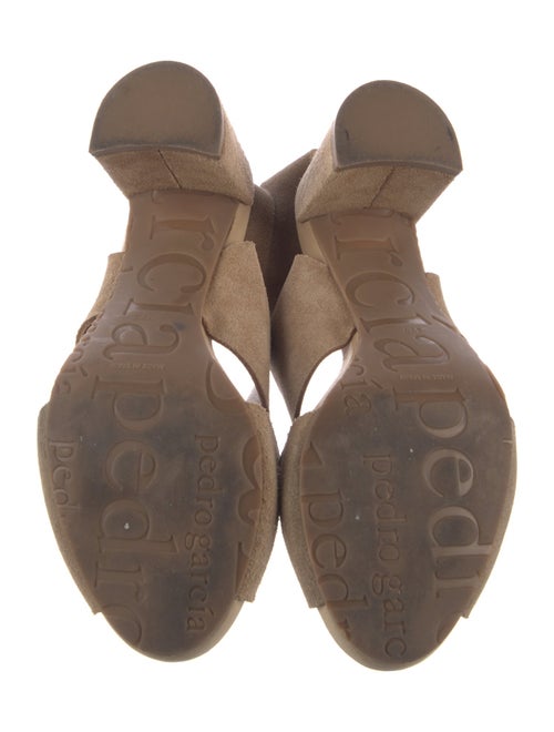 Pedro Garcia Suede Slingback Sandals