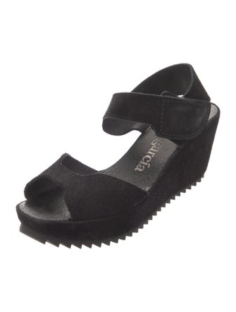 Pedro Garcia Suede Slingback Sandals