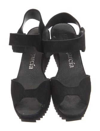 Pedro Garcia Suede Slingback Sandals