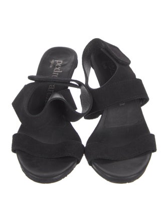 Pedro Garcia Suede Slingback Sandals