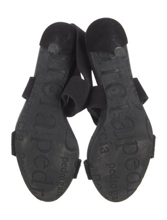 Pedro Garcia Suede Slingback Sandals