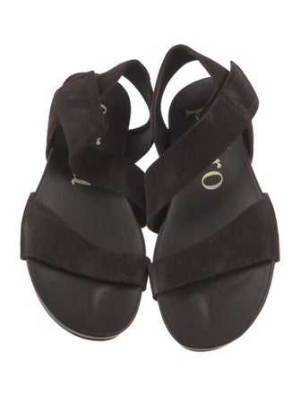 Pedro Garcia Suede Slingback Sandals