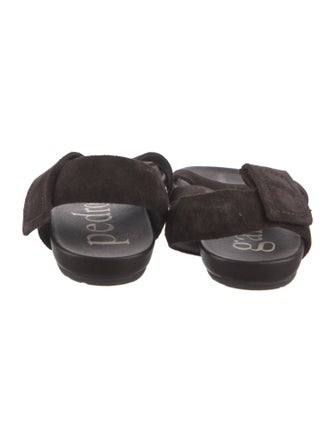 Pedro Garcia Suede Slingback Sandals