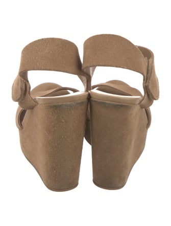 Pedro Garcia Suede Slingback Sandals