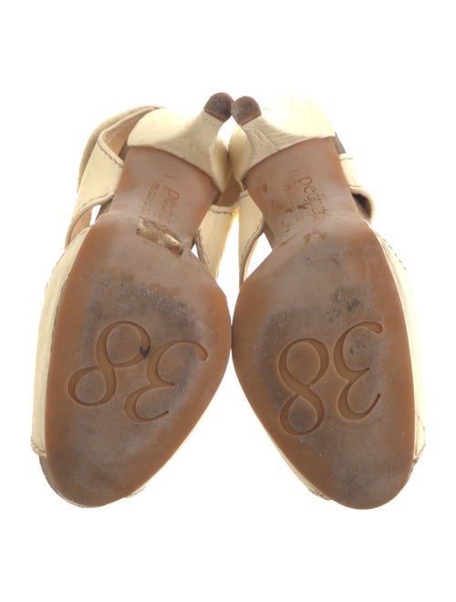 Pedro Garcia Leather Slingback Sandals