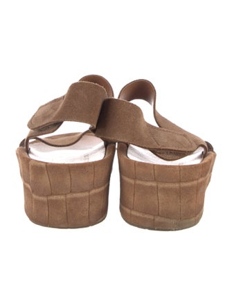 Pedro Garcia Suede Slingback Sandals