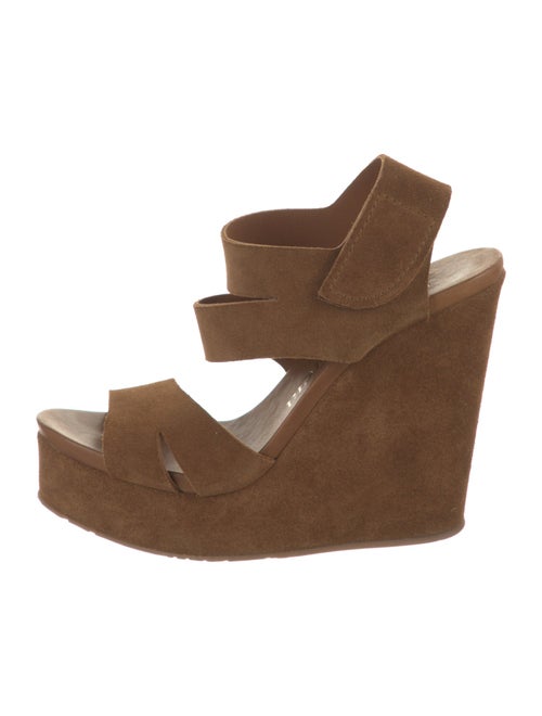 Pedro Garcia Suede Slingback Sandals