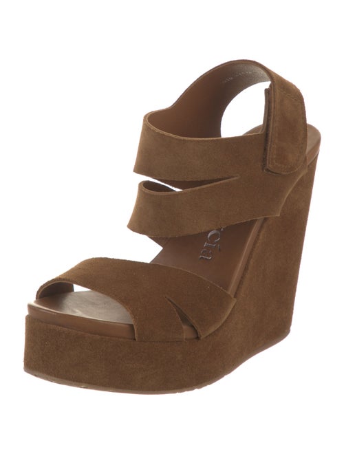Pedro Garcia Suede Slingback Sandals