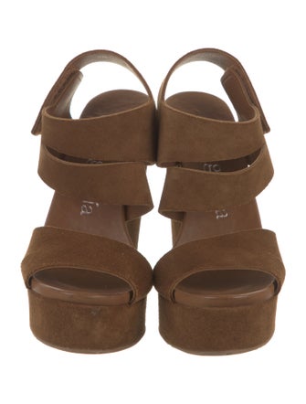 Pedro Garcia Suede Slingback Sandals