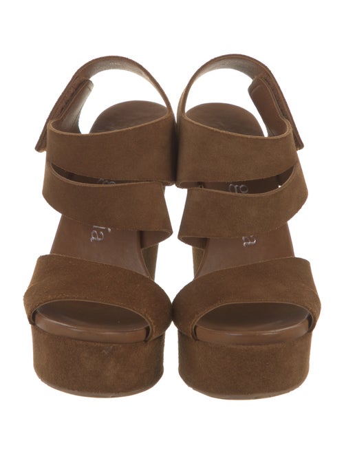 Pedro Garcia Suede Slingback Sandals