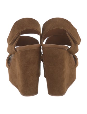 Pedro Garcia Suede Slingback Sandals