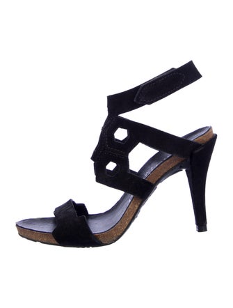 Pedro Garcia Suede Slingback Sandals