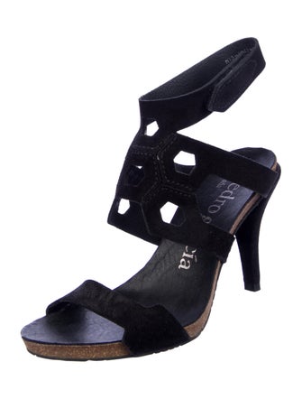Pedro Garcia Suede Slingback Sandals