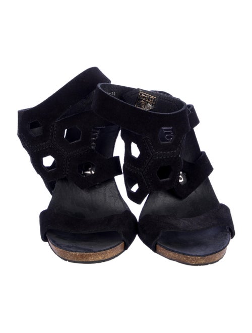 Pedro Garcia Suede Slingback Sandals