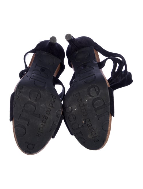 Pedro Garcia Suede Slingback Sandals