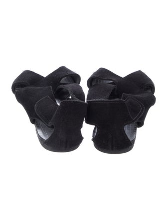 Pedro Garcia Suede Slingback Sandals