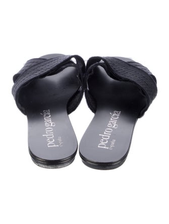 Pedro Garcia Raw-Edge Trim Slides