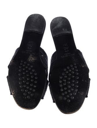 Pedro Garcia Raw-Edge Trim Slides