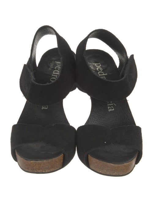 Pedro Garcia Suede Slingback Sandals