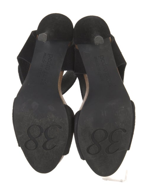 Pedro Garcia Suede Slingback Sandals