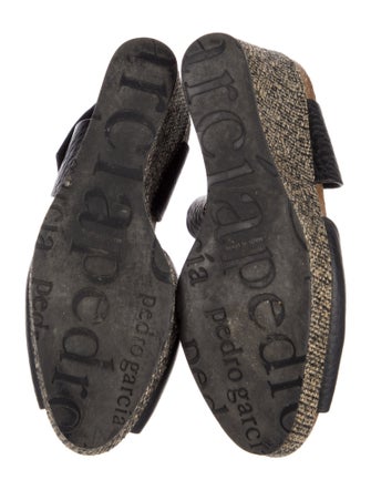 Pedro Garcia Leather Slingback Sandals