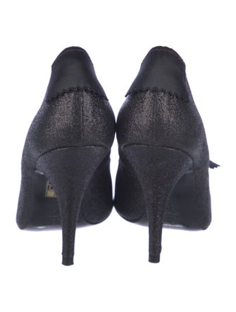 Pedro Garcia Glitter Glitter Accents Pumps