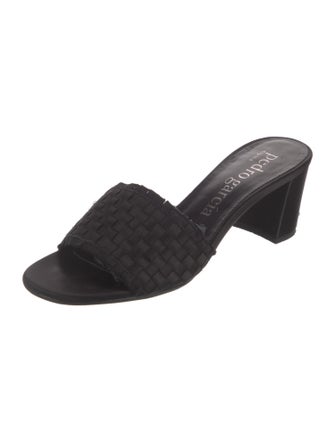 Pedro Garcia Satin Slides