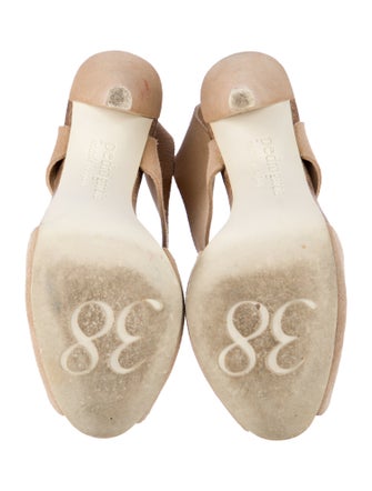 Pedro Garcia Suede Slingback Sandals