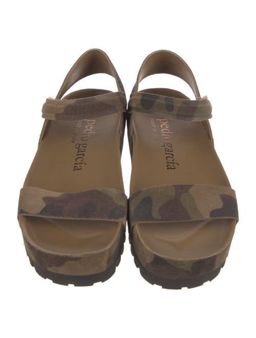 Pedro Garcia Suede Slingback Sandals