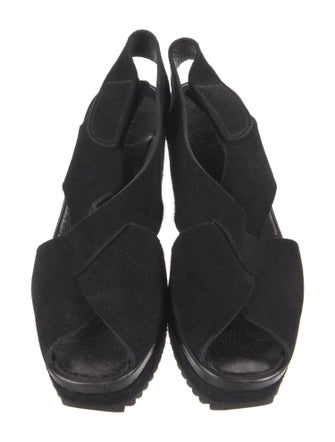 Pedro Garcia Suede Slingback Sandals