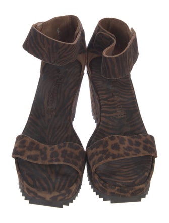 Pedro Garcia Suede Sandals