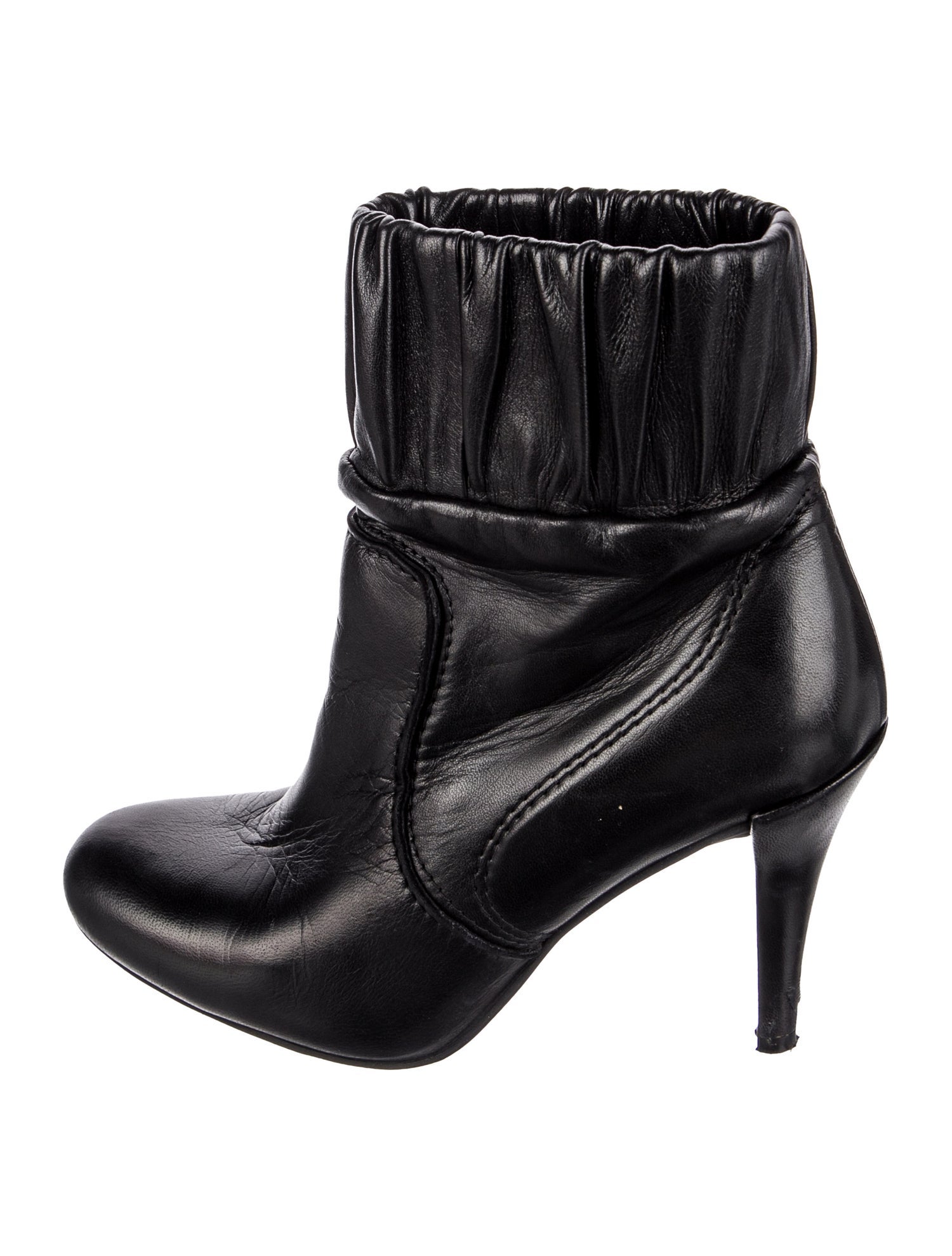 Pedro Garcia Leather Animal Print Boots