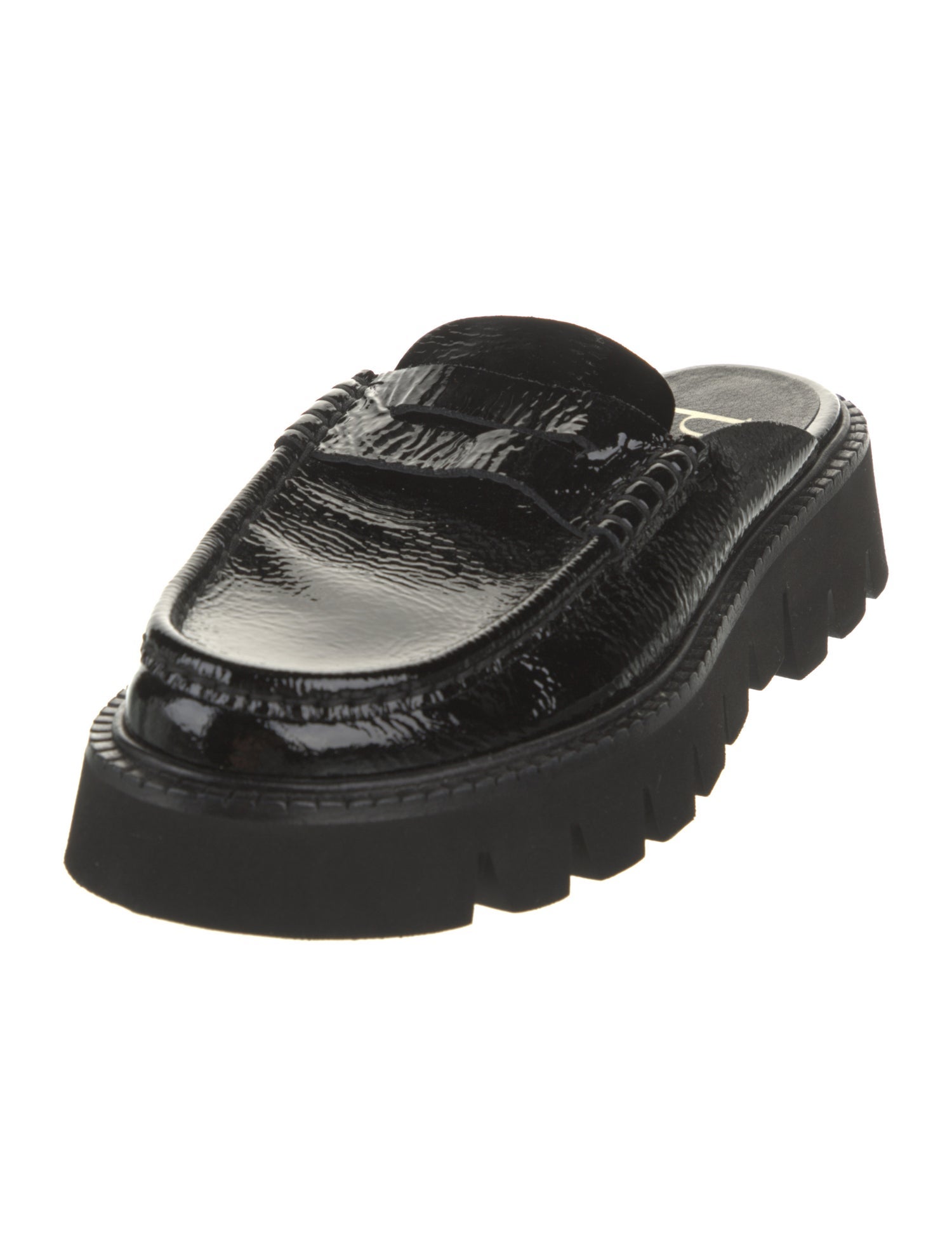 Pedro Garcia Patent Leather Mules