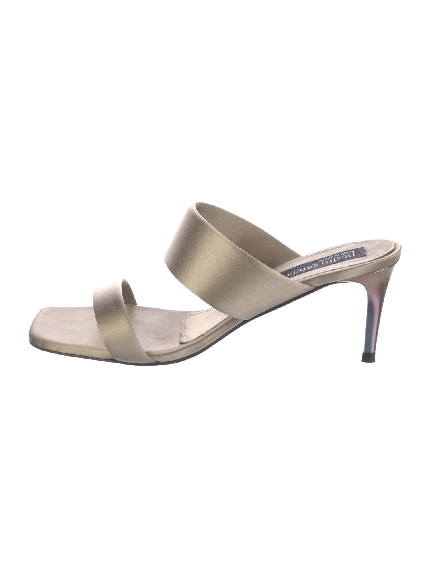 Pedro Garcia Satin Slides