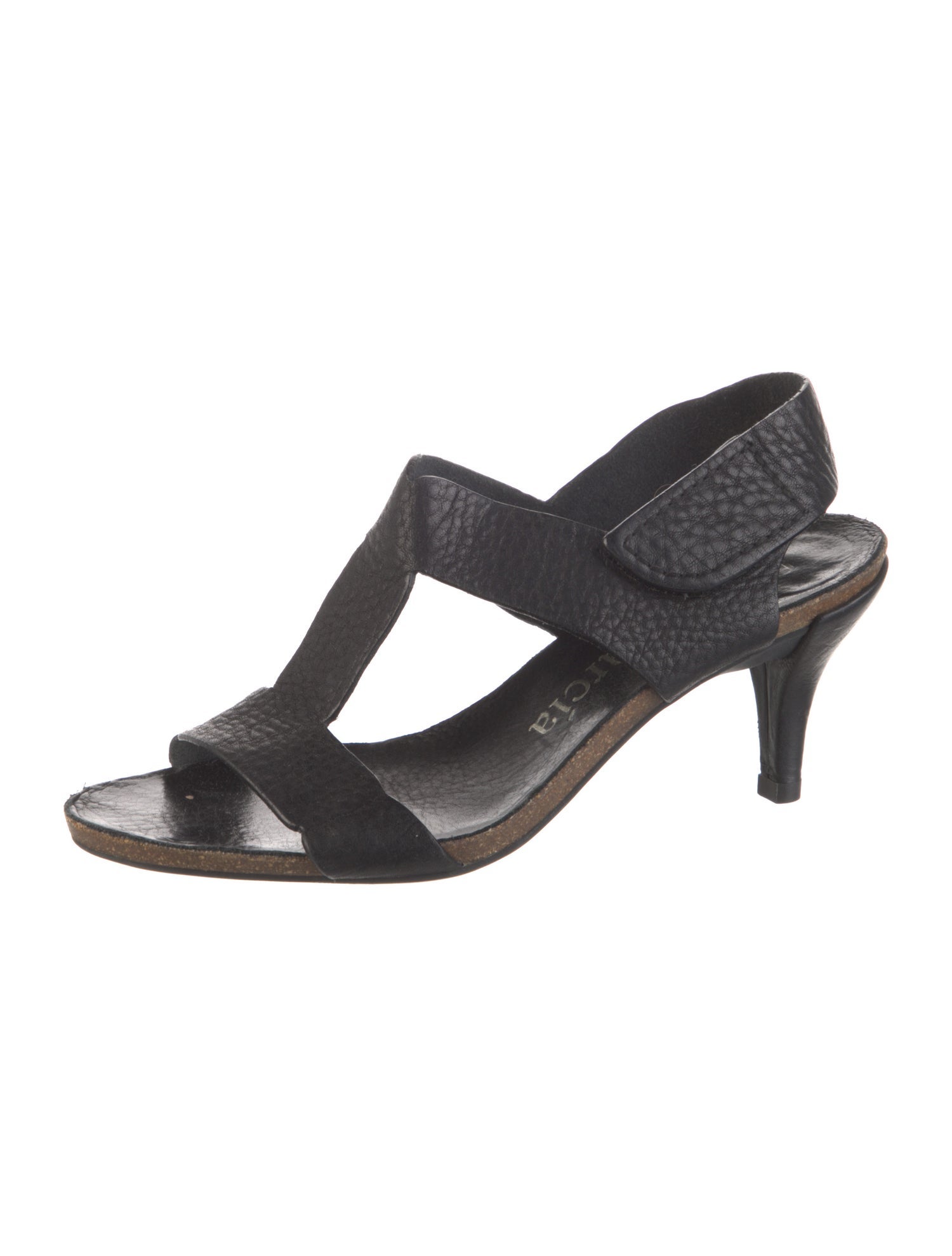 Pedro Garcia Leather T-Strap Sandals