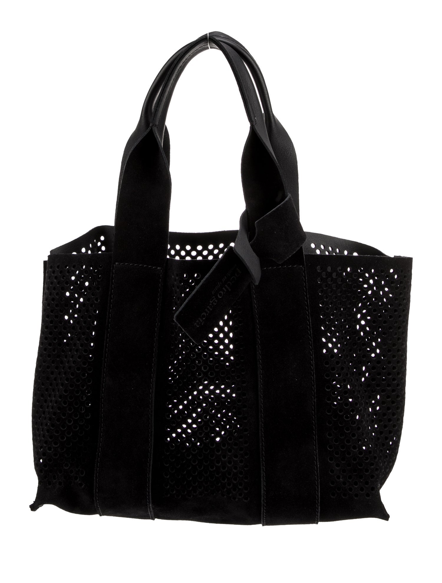 Pedro Garcia Suede Shoulder Bag