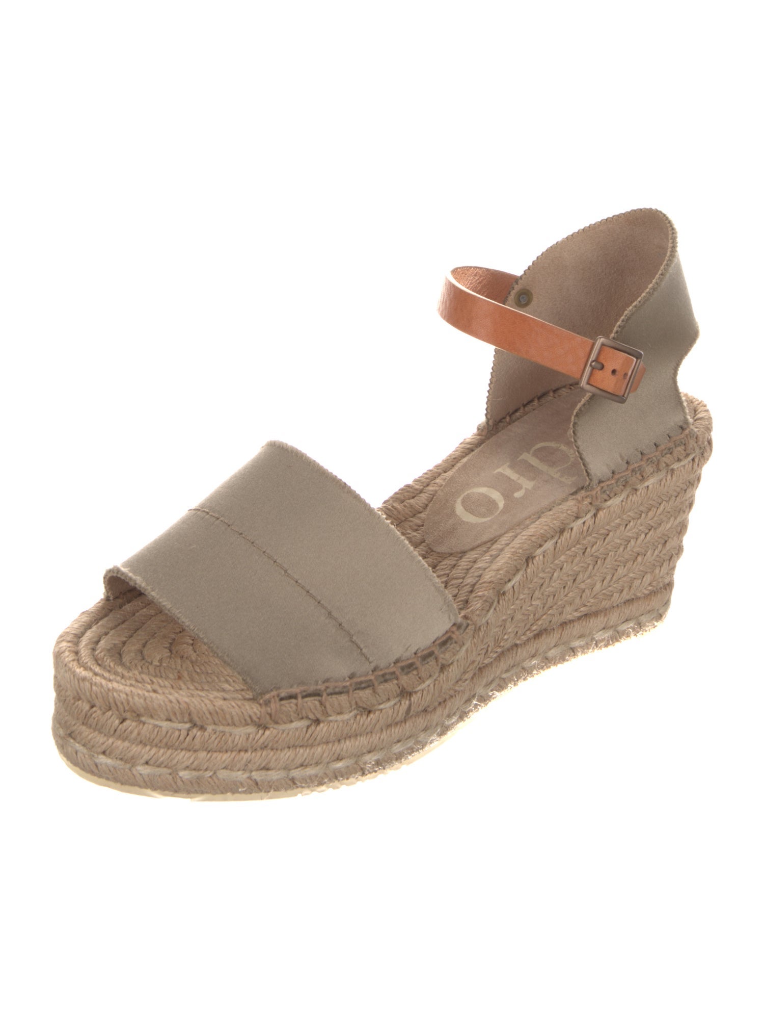Pedro Garcia Jute Colorblock Pattern Espadrilles