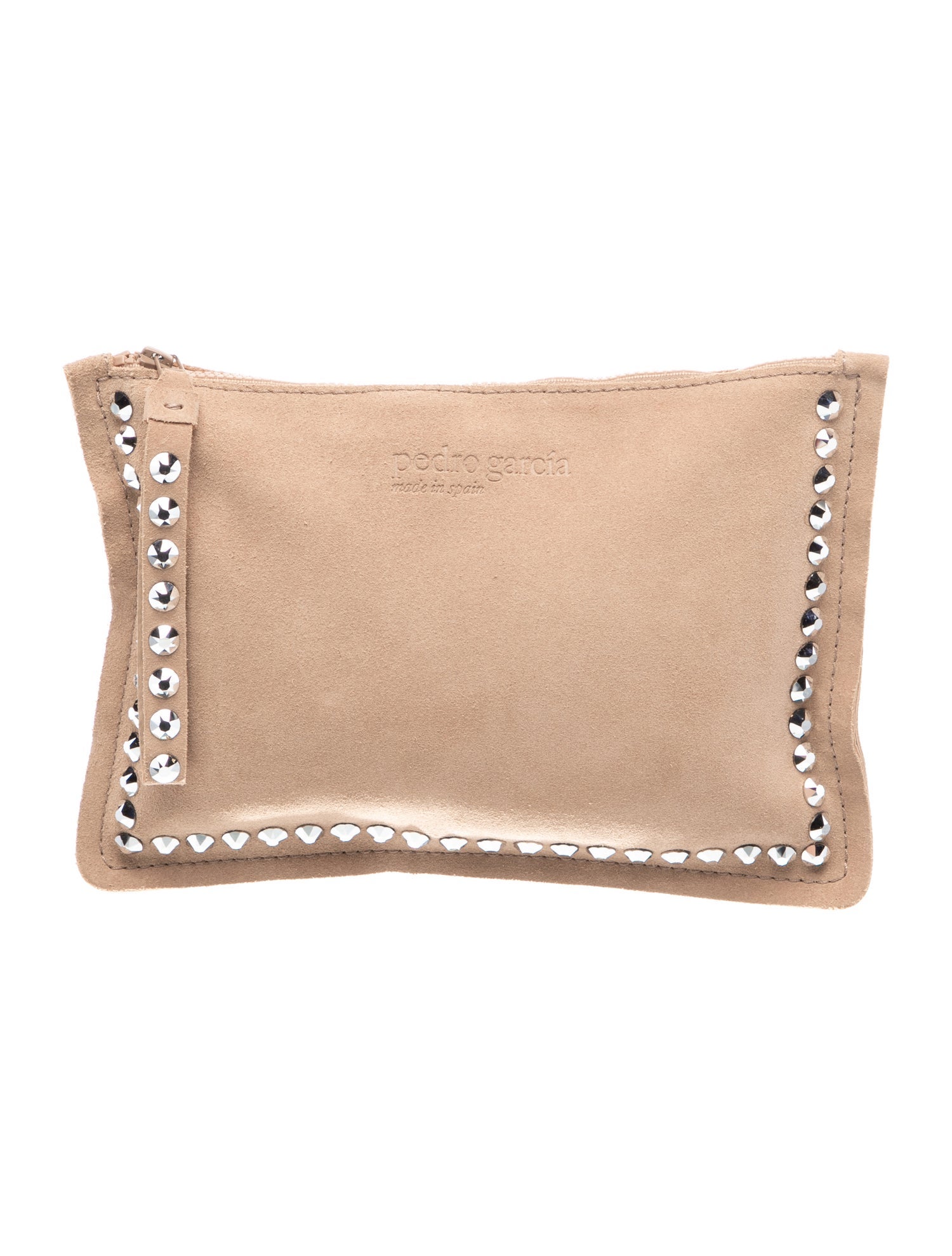 Pedro Garcia Suede Clutch