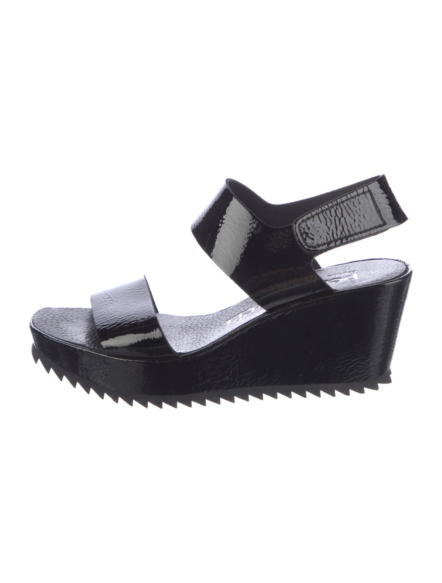 Pedro Garcia Patent Leather Slingback Sandals