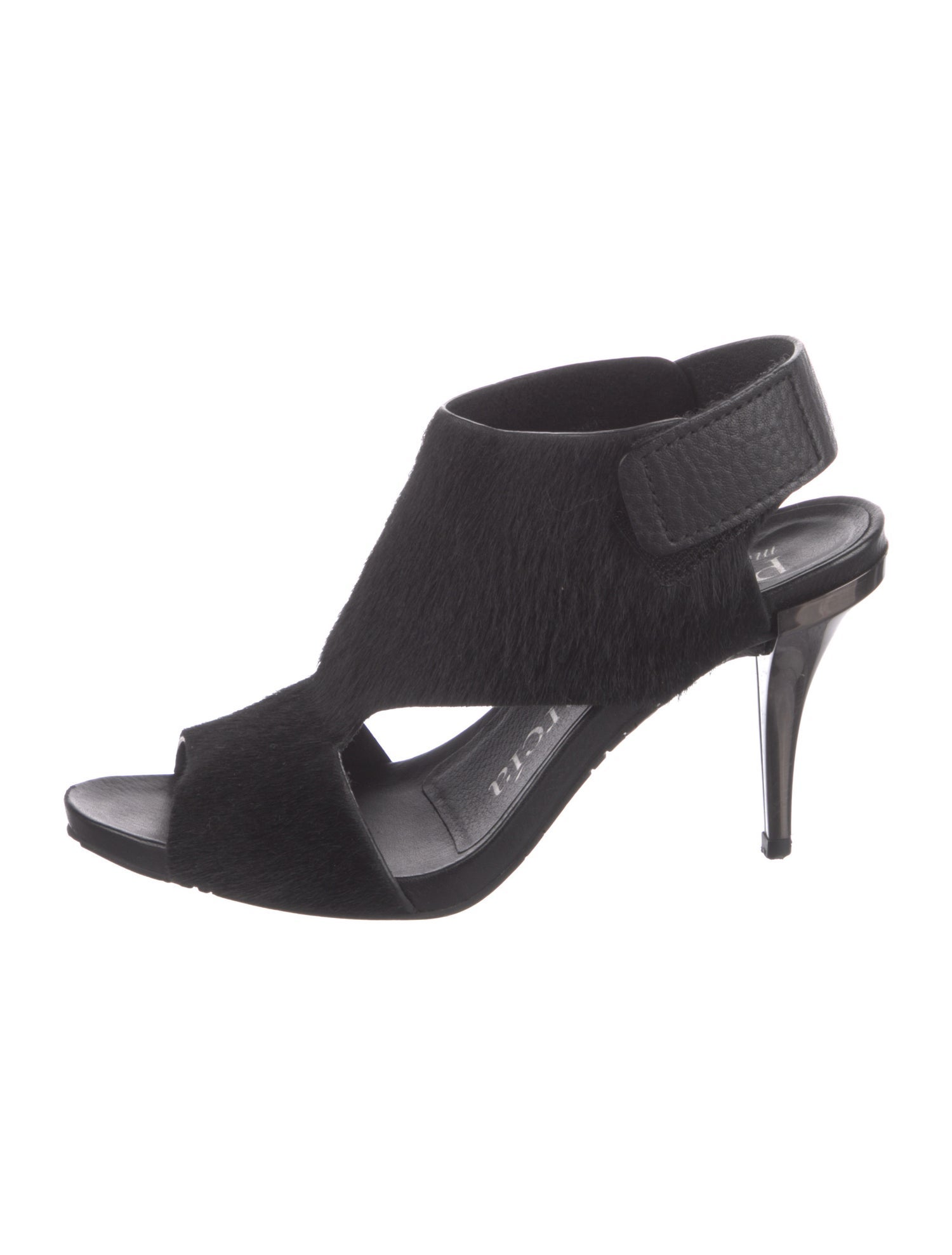 Pedro Garcia Ponyhair Slingback Sandals