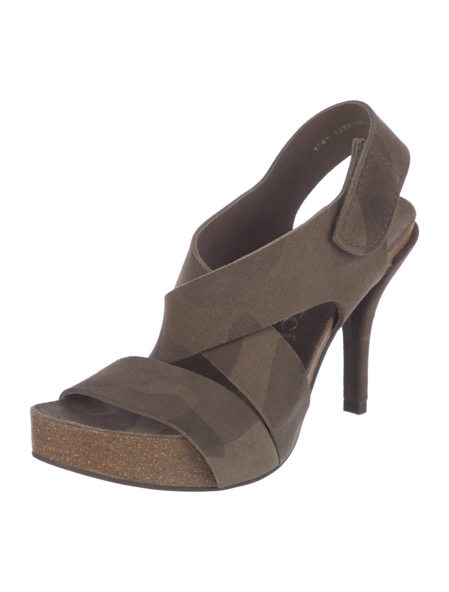 Pedro Garcia Suede Slingback Sandals