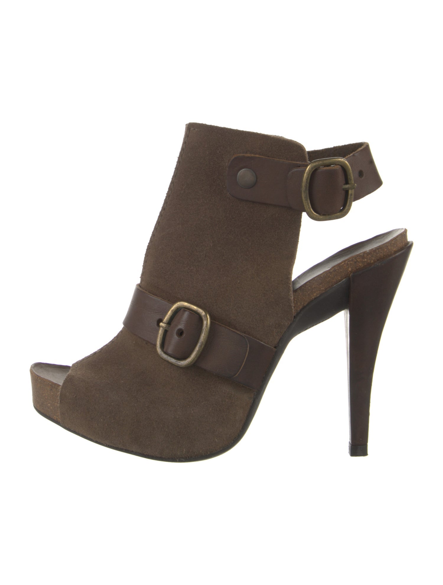 Pedro Garcia Suede Slingback Sandals