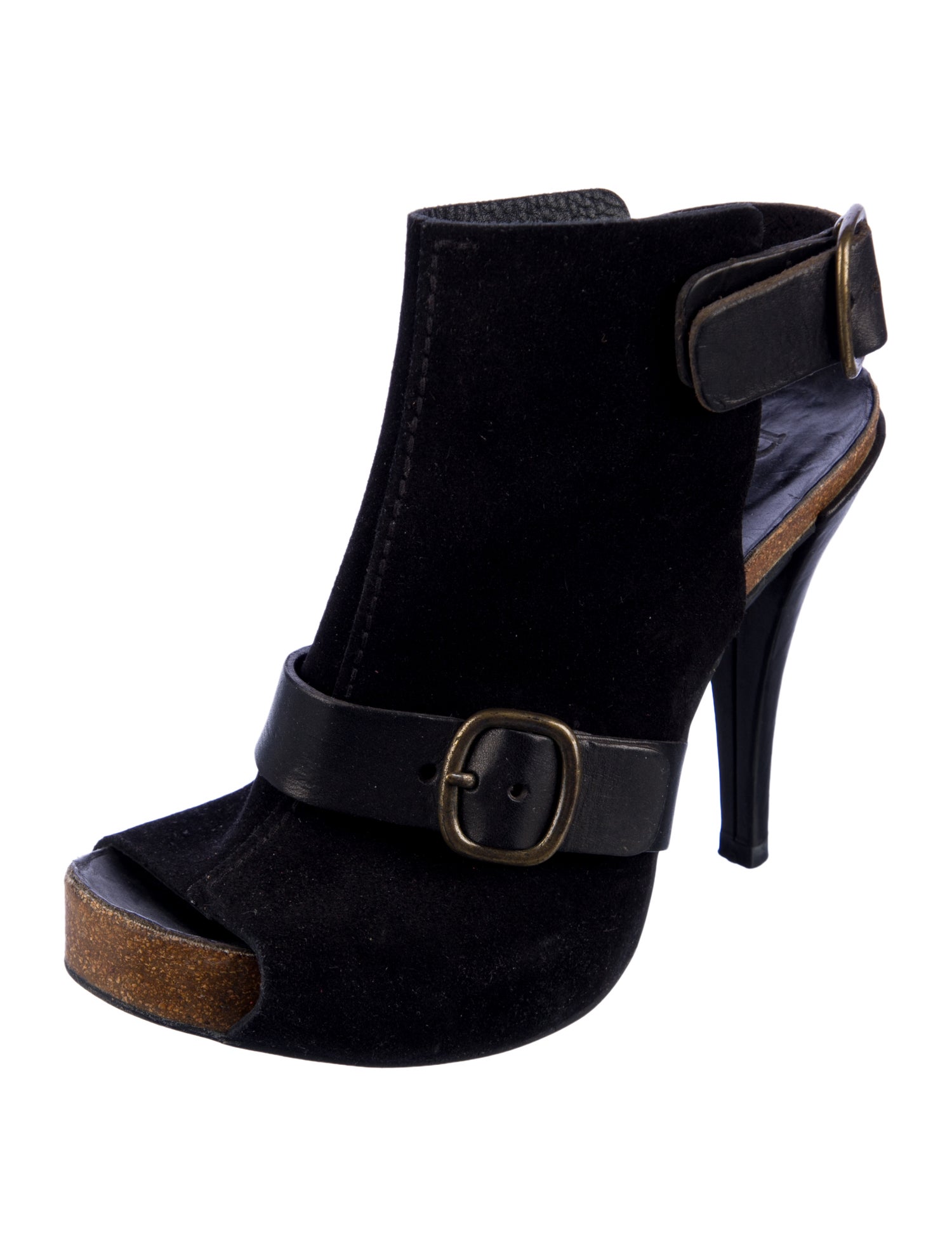 Pedro Garcia Suede Slingback Sandals